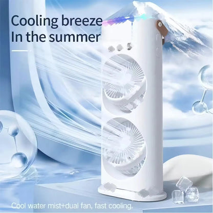 Ventilatore Portatile con Nebulizzatore