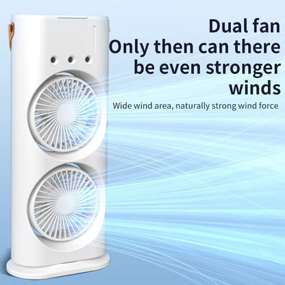 Ventilatore Portatile con Nebulizzatore